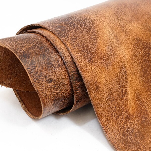 FBDB.Vintage Tan.Double Butt.1.jpg Finished Buffalo Double Butts Image